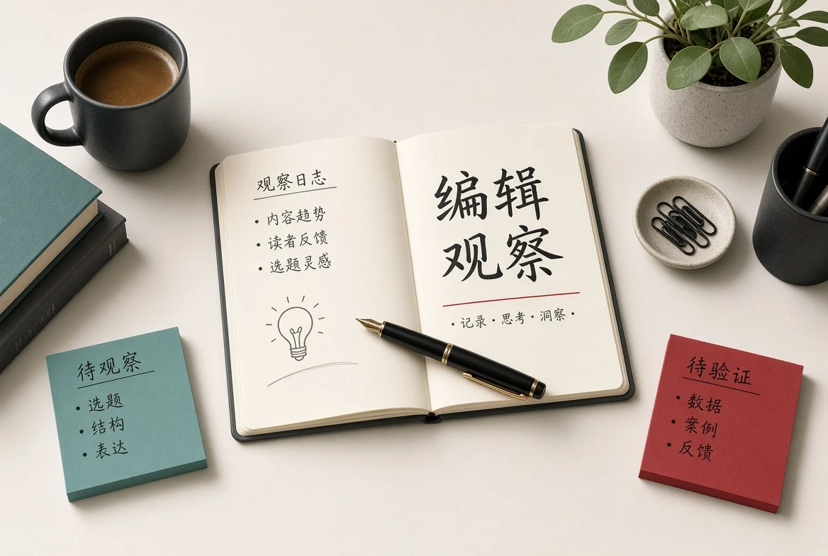编辑阅读与资料笔记插图
